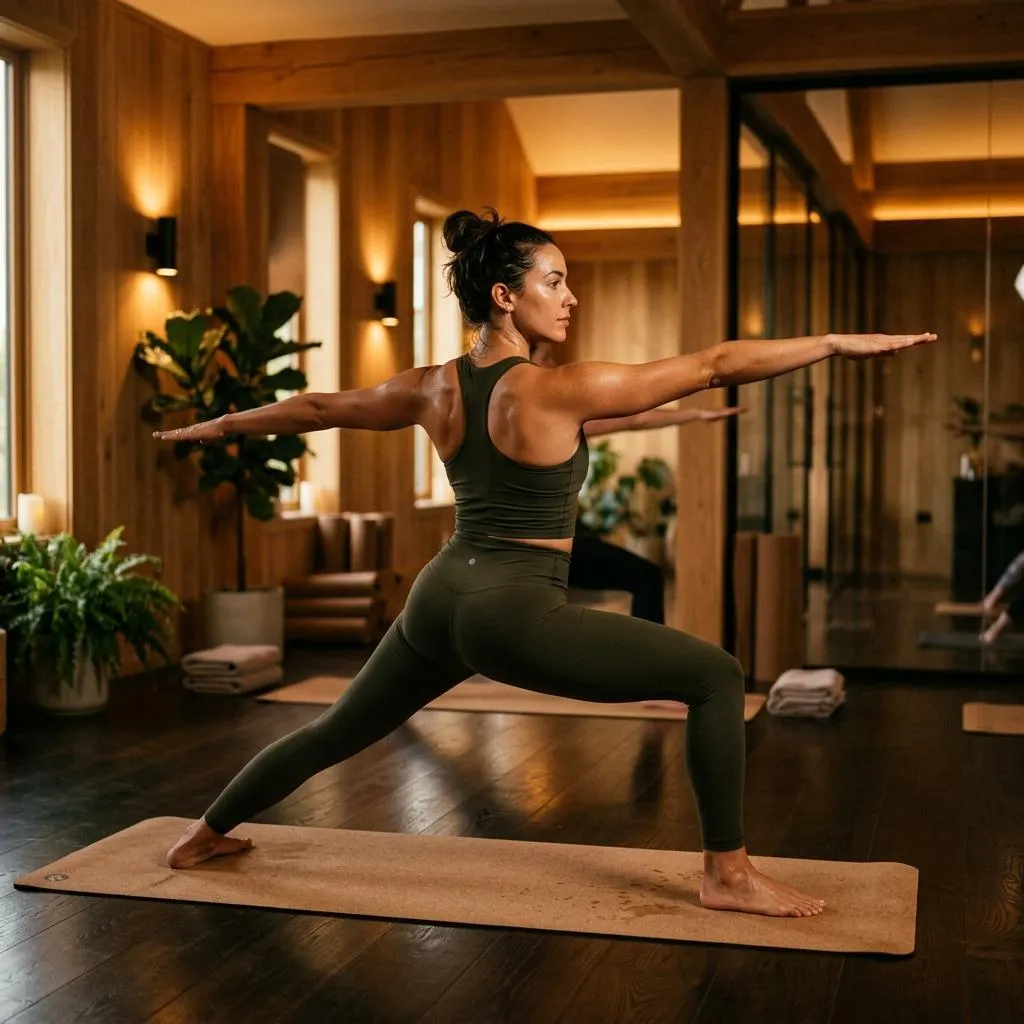 A calm, breath-led flow class